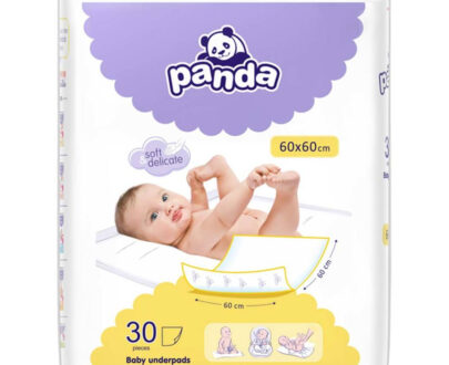 PANDA Prebaľovacie podložky 60 x 60cm 30 ks