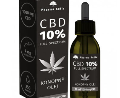 PHARMA ACTIV CBD 10% full spectrum konopný olej 10 ml