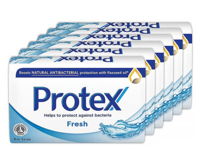 PROTEX Fresh Tuhé mydlo s prirodzenou antibakteriálnou ochranou 6 x 90 g