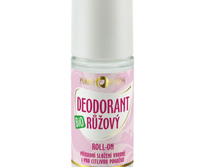 PURITY VISION Bio Ružový Dezodorant roll-on 50 ml