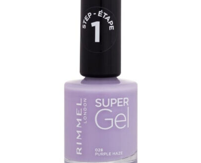 RIMMEL LONDON Super Gél lak na nechty Step1 028 Purple Haze 12 ml