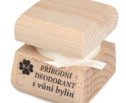 RAE Prírodný krémový dezodorant drevená krabička Bylinky 50 ml