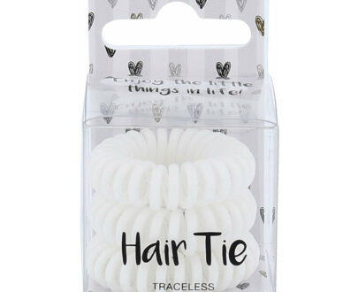 2K Hair Tie Gumička na vlasy White 3 ks