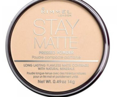 Rimmel London Stay Matte Long Lasting Pressed Powder 14g 001 Transparent