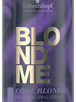 SCHWARZKOPF Professional Neutralizing Spray Conditioner Kondicionér v spreji neutralizujúci žlté tóny BLONDME Cool Blondes 150 ml