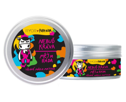 RYOR Krava Telové maslo s vôňou zeleného čaju Matcha 200 ml