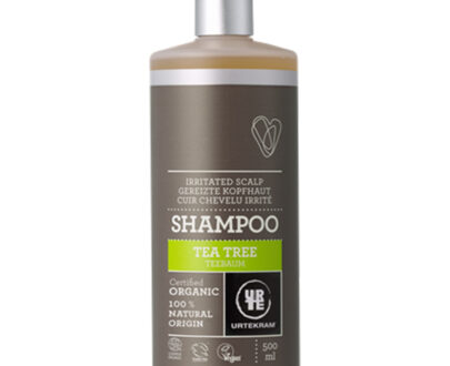 URTEKRAM BIO Šampón s tea tree pre podráždenú vlasovú pokožku 500 ml