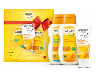 WELEDA Nechtíkový dojčenský set darčekové balenie