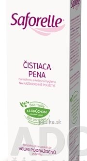 SAFORELLE Čistiaca pena s lopúchom 250 ml