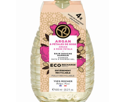 YVES ROCHER Sprchový gél Argan & ruža 600 ml