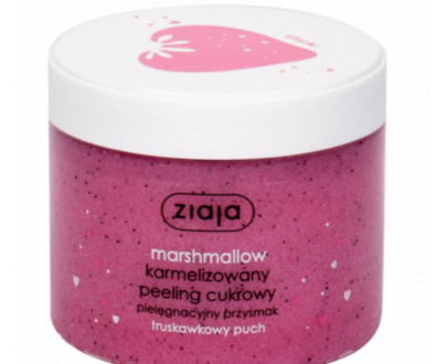 ZIAJA Marshmallow cukrový telový peeling 300 ml